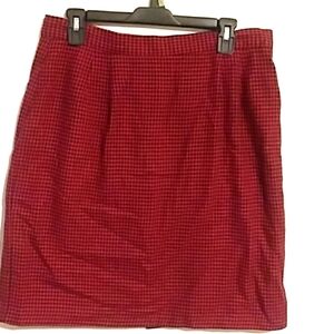 Sellecca Herringbone lined skirt, Size 16
